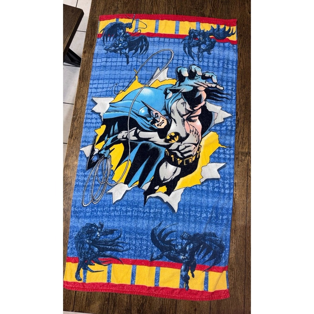 Vintage 2005 Batman towel 30x55